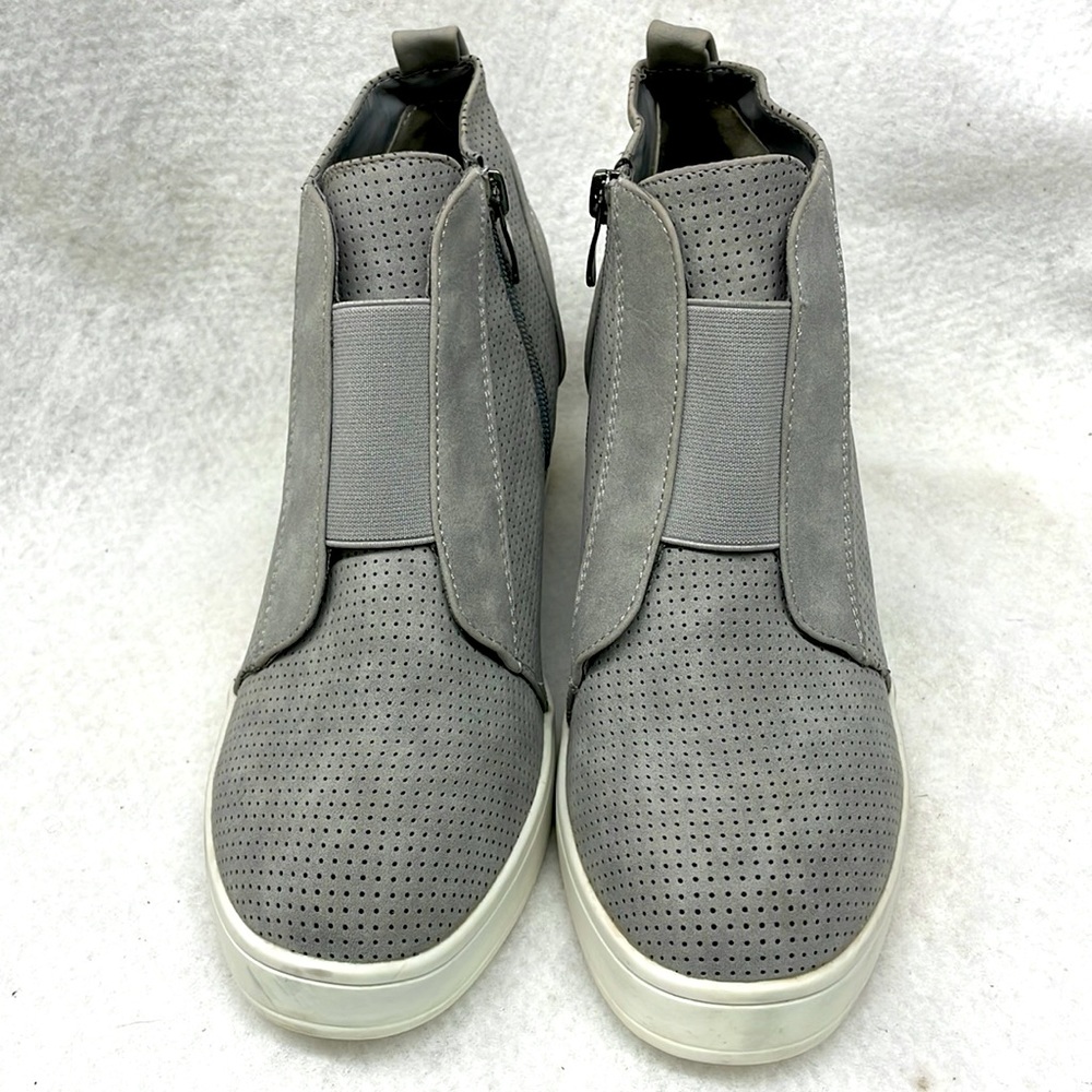 NEW!!! JGoods wedge heel booties ladies sz 8.5